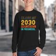 Class Of 2030 Countdown In Progress Fun Back To School Retro Youth Crewneck Sweatshirt Class Of 2030 Countdown In Progress Fun Back To School Retro Youth Crewneck Sweatshirt