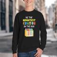 Crayon Be The Brightest Students Crayons Back To School Youth Crewneck Sweatshirt Crayon Be The Brightest Students Crayons Back To School Youth Crewneck Sweatshirt