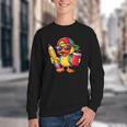 Cute Duck Lover Pencil Back To School Kids Boys Girls Youth Crewneck Sweatshirt Cute Duck Lover Pencil Back To School Kids Boys Girls Youth Crewneck Sweatshirt