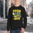 Diggin 4th Grade Bulldozer Back To School Youth Crewneck Sweatshirt