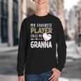 My Favorite Player Calls Me Granna Baseball Leopard Youth Crewneck Sweatshirt My Favorite Player Calls Me Granna Baseball Leopard Youth Crewneck Sweatshirt