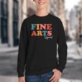 Fine Arts Squad Boho Cute Back To School Fine Arts Youth Crewneck Sweatshirt