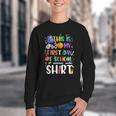 This Is My First Day Of School Boys Girls Kid Back To School Youth Crewneck Sweatshirt This Is My First Day Of School Boys Girls Kid Back To School Youth Crewneck Sweatshirt