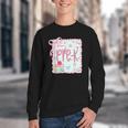 Girls Pre-K Coquette Bow Pink Preppy Back To School Youth Crewneck Sweatshirt Girls Pre-K Coquette Bow Pink Preppy Back To School Youth Crewneck Sweatshirt