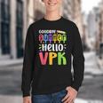 Goodbye Summer Hello VPK First Day Of VPK Back To School Youth Crewneck Sweatshirt Goodbye Summer Hello VPK First Day Of VPK Back To School Youth Crewneck Sweatshirt