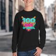 Happy 100 Days Of School Costume Baseball Drip Ice Cream Youth Crewneck Sweatshirt Happy 100 Days Of School Costume Baseball Drip Ice Cream Youth Crewneck Sweatshirt