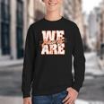 We Are Hawks Back To School Spirit O Youth Crewneck Sweatshirt We Are Hawks Back To School Spirit O Youth Crewneck Sweatshirt