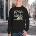HUGvyn 6733 Days Of School Baseball 100 Days Camo Cap Boys Youth Crewneck Sweatshirt