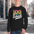 Ice Cream Drip 100 Days Of School Baseball Boys 100th Day Youth Crewneck Sweatshirt Ice Cream Drip 100 Days Of School Baseball Boys 100th Day Youth Crewneck Sweatshirt