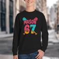 Mason 67 Ice Cream Drip Baseball Meme Youth Crewneck Sweatshirt Mason 67 Ice Cream Drip Baseball Meme Youth Crewneck Sweatshirt