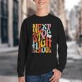 Middle School Gradution Back To School Next Stop High School Youth Crewneck Sweatshirt