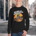 Motocross Back To School Dirt Bike Racing Into Kindergarten Youth Crewneck Sweatshirt Motocross Back To School Dirt Bike Racing Into Kindergarten Youth Crewneck Sweatshirt