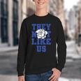 Not Like Bulldog Back To School Spirit B Youth Crewneck Sweatshirt
