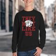 Not Like Bulldog Back To School Spirit M Youth Crewneck Sweatshirt