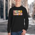 PEIMS Squad Groovy Back To School Women Appreciation Youth Crewneck Sweatshirt