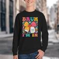 Pencil Bow Bruh I'm In Back To School Kindergarten Youth Crewneck Sweatshirt Pencil Bow Bruh I'm In Back To School Kindergarten Youth Crewneck Sweatshirt