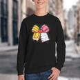 Pencil Coquette Bow Happy First Day Of School Back To School Youth Crewneck Sweatshirt Pencil Coquette Bow Happy First Day Of School Back To School Youth Crewneck Sweatshirt