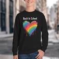 Rainbow Pencil Heart Back To School Creative Youth Crewneck Sweatshirt Rainbow Pencil Heart Back To School Creative Youth Crewneck Sweatshirt