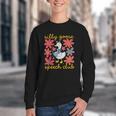 Retro Silly Goose Speech Therapy SLP Back To School Youth Crewneck Sweatshirt Retro Silly Goose Speech Therapy SLP Back To School Youth Crewneck Sweatshirt