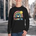 Retro Team TK Back To School Transitional Kindergarten Youth Crewneck Sweatshirt Retro Team TK Back To School Transitional Kindergarten Youth Crewneck Sweatshirt