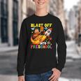 Rocket Blast Off Into Preschool Back To School Youth Crewneck Sweatshirt Rocket Blast Off Into Preschool Back To School Youth Crewneck Sweatshirt