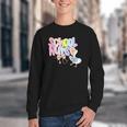 School Nurse Back To School Silly School Nurse Goose Youth Crewneck Sweatshirt