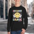 Second Grade Team Smile Face 2nd Grade Back To School Youth Crewneck Sweatshirt Second Grade Team Smile Face 2nd Grade Back To School Youth Crewneck Sweatshirt