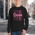Senior 2025 Coquette Pink Bow Class Of 2025 Back To School Youth Crewneck Sweatshirt Senior 2025 Coquette Pink Bow Class Of 2025 Back To School Youth Crewneck Sweatshirt