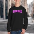 Sharks Back To School Spirit Pk Youth Crewneck Sweatshirt