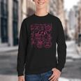 SLP Love Inspire Teach Pink Bow Back To School Youth Crewneck Sweatshirt SLP Love Inspire Teach Pink Bow Back To School Youth Crewneck Sweatshirt