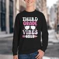 Third Grade 3rd Vibes Only Back To School Student Girl Youth Crewneck Sweatshirt Third Grade 3rd Vibes Only Back To School Student Girl Youth Crewneck Sweatshirt