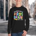Watch Out First Grade Here I Come Back To School 1st Grade Youth Crewneck Sweatshirt