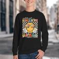 Watch Out Seventh Grade Here I Come Back To School 7th Grade Youth Crewneck Sweatshirt