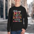 Welcome Back To School Lunch Lady Leopard On First Day Of School Youth Crewneck Sweatshirt Welcome Back To School Lunch Lady Leopard On First Day Of School Youth Crewneck Sweatshirt
