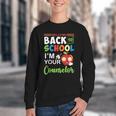 Welcome Back To School Students I'm Your Counselor Proud Youth Crewneck Sweatshirt Welcome Back To School Students I'm Your Counselor Proud Youth Crewneck Sweatshirt