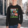 Welcome Back To School Students I'm Your Custodian Proud Youth Crewneck Sweatshirt