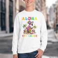 Aloha Fourth Grade Flamingo Hawaii Back To School Kids Girl Premium Tri-Blend Youth Crewneck Sweatshirt Aloha Fourth Grade Flamingo Hawaii Back To School Kids Girl Premium Tri-Blend Youth Crewneck Sweatshirt