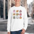 Back To School Coquette Bow First Day Of School Toddler Girl Youth Crewneck Sweatshirt Back To School Coquette Bow First Day Of School Toddler Girl Youth Crewneck Sweatshirt
