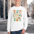 Back To School Cute Goose Preschool Vibes Girls Boys Youth Crewneck Sweatshirt Back To School Cute Goose Preschool Vibes Girls Boys Youth Crewneck Sweatshirt