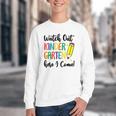 Back To School Kids Watch Out Kindergarten Here I Come Youth Crewneck Sweatshirt