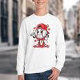 Baseball Ice Cream Valentine Dripping Game Day Men Boys Kids Youth Crewneck Sweatshirt Baseball Ice Cream Valentine Dripping Game Day Men Boys Kids Youth Crewneck Sweatshirt