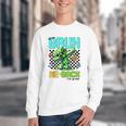 Bruh We Back 1st Grade Back To School Gamer Dabbing Boy Kids Youth Crewneck Sweatshirt