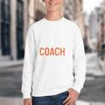Eat Sleep Coach Repeat Shirt Men Women Baseball Lover Youth Crewneck Sweatshirt Eat Sleep Coach Repeat Shirt Men Women Baseball Lover Youth Crewneck Sweatshirt