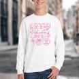 Educator Love Inspire Teach Pink Bow Back To School Youth Crewneck Sweatshirt Educator Love Inspire Teach Pink Bow Back To School Youth Crewneck Sweatshirt