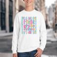 First Grade Vibes Cute Groovy Back To School 1st Grade Girls Youth Crewneck Sweatshirt First Grade Vibes Cute Groovy Back To School 1st Grade Girls Youth Crewneck Sweatshirt