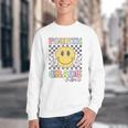 Fourth Grade Vibes Smile Face 4th Grade Team Back To School Youth Crewneck Sweatshirt Fourth Grade Vibes Smile Face 4th Grade Team Back To School Youth Crewneck Sweatshirt