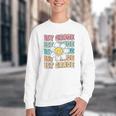Groovy 1st Grade Back To School First Day Of First Grade Youth Crewneck Sweatshirt Groovy 1st Grade Back To School First Day Of First Grade Youth Crewneck Sweatshirt