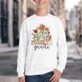 Groovy Fourth Grade Wildflowers Back To School 4th Grade Youth Crewneck Sweatshirt Groovy Fourth Grade Wildflowers Back To School 4th Grade Youth Crewneck Sweatshirt