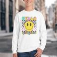 Hello Kindergarten Smile Face Back To School Girl Kid Youth Crewneck Sweatshirt Hello Kindergarten Smile Face Back To School Girl Kid Youth Crewneck Sweatshirt
