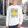 Hello Pre-K Coquette Bow Back To School Preschool Girl Youth Crewneck Sweatshirt